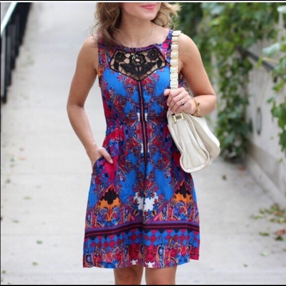 Anthropology empress pocket dress Lilka size M - Picture 2 of 8